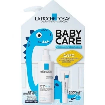 ЛА РОШ-ПОЗЕ ПРОМО КОМПЛЕКТ ЛИПИКАР БАЛСАМ ЛАЙТ 400МЛ + ЦИКАПЛАСТ УСПОКОЯВАЩ БАЛСАМ 15МЛ