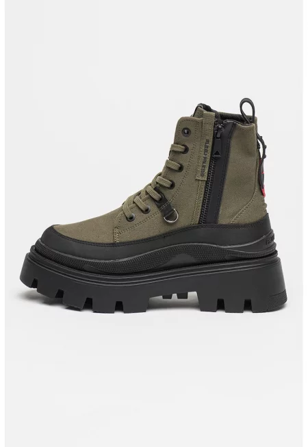 Масивни боти Squad - Черен/Шам фъстък зелено