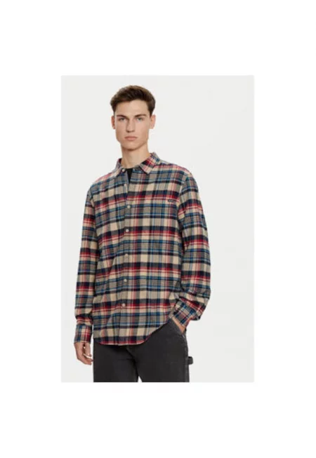 Мъжка риза  304554247 - Памук - Многоцветен