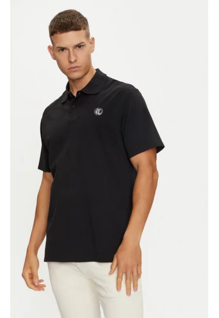 Мъжка тениска -  303694715 - Памук - Черен - Черен