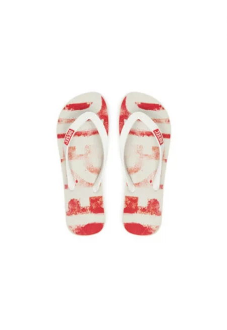 Мъжки джапанки  Y03601P4070 - синтетични - Бял