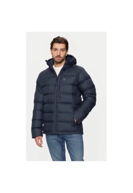 Мъжко яке -  304350252 - Рециклиран полиестер - Син - Син