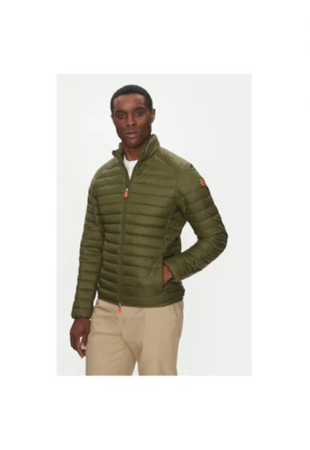 Мъжко яке  D32430M-GIGA01 - Найлон - Зелен - Зелен