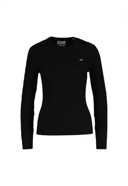 Плетен пуловер по тялото