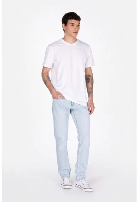 Прави дънки - Бледо синьо