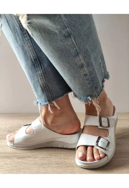 Сабо  05-6099 - Ежедневни Дамски - Бял - Бял