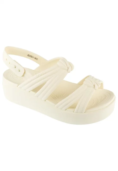Сандали -  Brooklyn Knot Low Wedge Sandal 212864 - Бежов