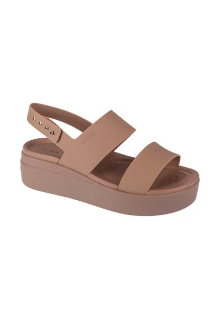 Сандали -  Brooklyn Low Wedge 206453-2EL - кафяви - Кафяв