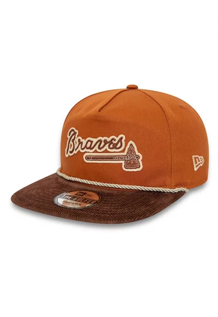 Шапка Atlanta Braves Snap Back  Кафяв - Кафяв