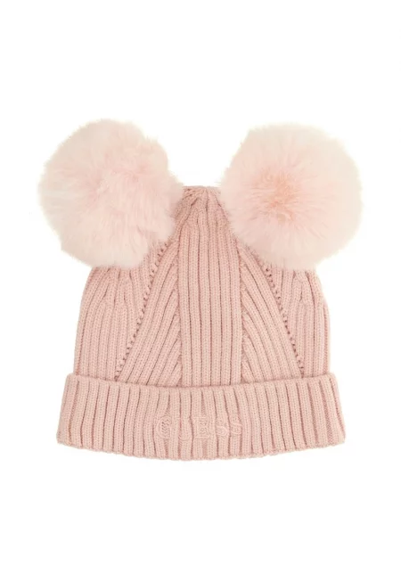 Шапка с помпони