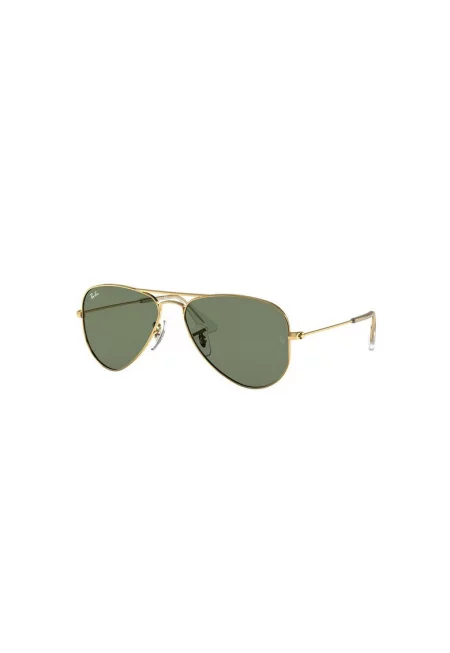 Слънчеви очила Aviator с метална рамка - Златист