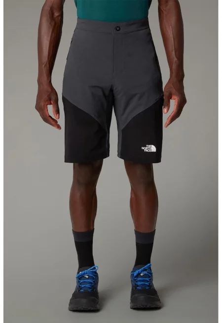 Слим хайкинг шорти Felik - Черен/Антрацитно сиво