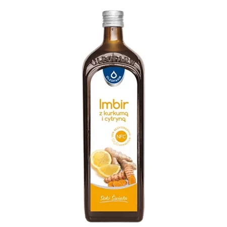 Сок от джинджифил с куркума и лимон, 980 ml