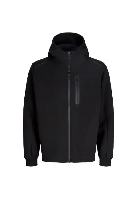 Суичър JACK &JONES Fusion Full Zip 55912 - Черен