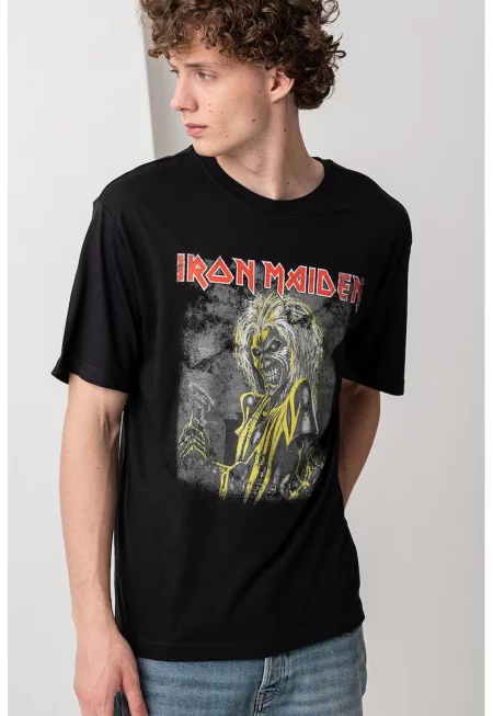 Тениска Iron Maiden от органичен памук