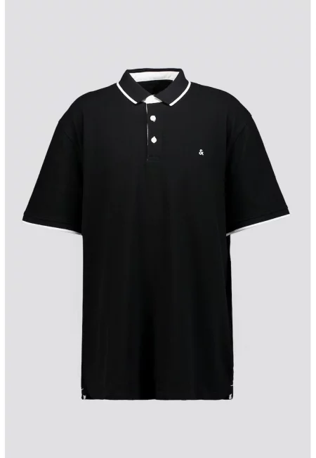 Тениска от органичен памук с яка