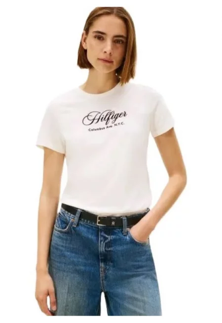 Тениска  SCRIPT REG C-NK SS TEE-WW0WW46120-YA8