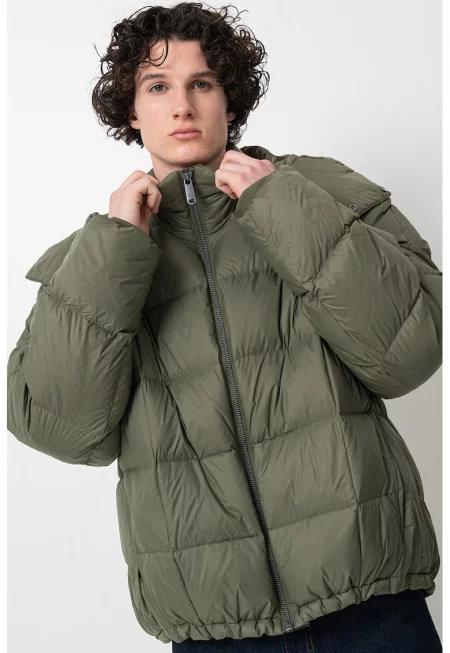 Зимно яке с цип и лого