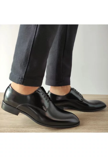 8520-0017-00S01 Черни мъжки елегантни обувки Florantic - черни