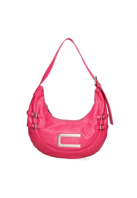 Чанта Lumena от еко кожа - Фуксия