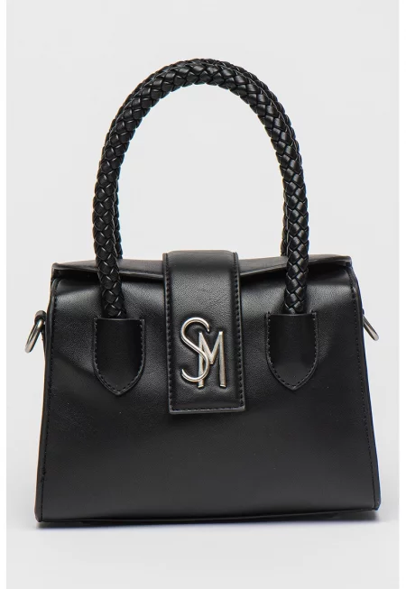 Чанта за рамо Bohan с отделяща се презрамка - Черен