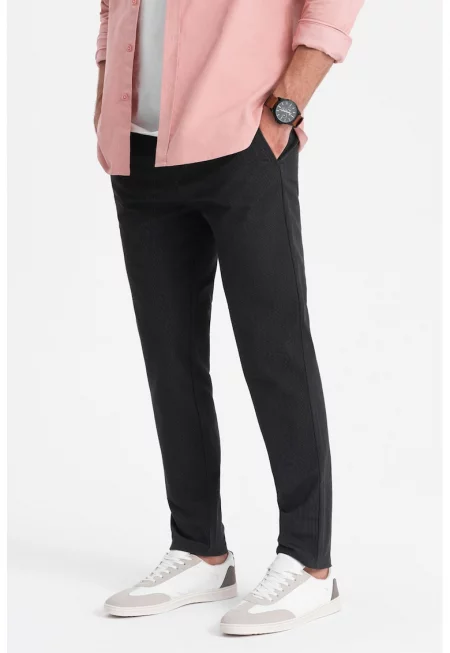 Чино панталон с релеф