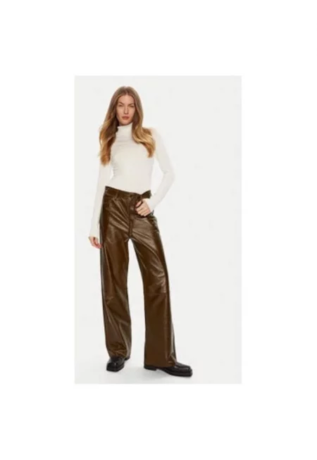 Дамска блуза -  304991196 - Вискоза/Полиестер - Бежов - Бежов