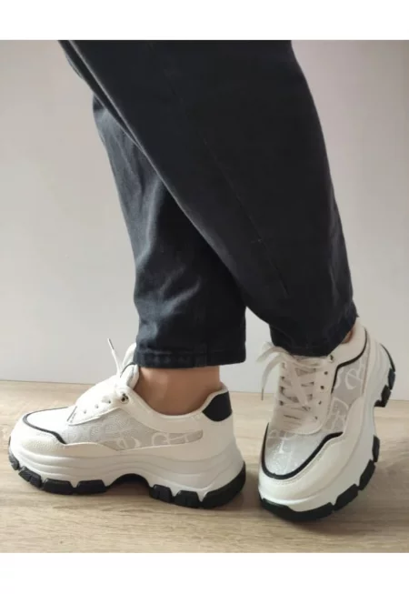 Дамски ежедневни обувки  Wsc250722-2 Бели