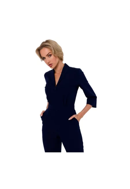 Дамски гащеризон - Made of Emotion - Andrenna - тъмно син - - Светлосин