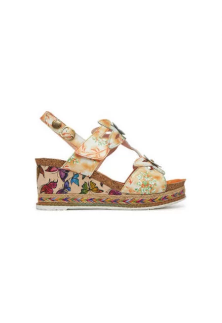 Дамски сандали - Hacdeo 21 -  Естествена кожа - Оранжев