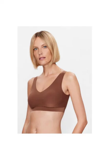 Дамски сутиен -  303147990 - Полиамид/Еластан - Кафяв - Кафяв