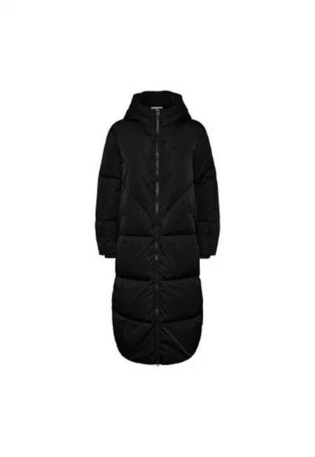 Дамско яке -  302597628 - Полиестер - Черно - Черен