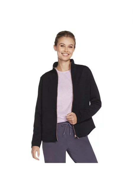 Дамско яке  The GO WALK Shine Jacket - Черен