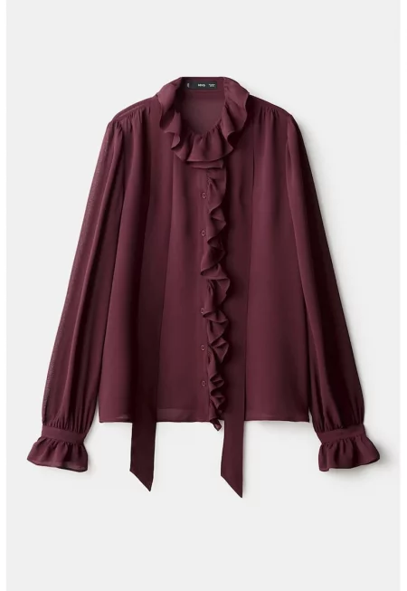 Ефирна риза с набирания