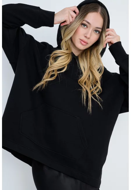 Худи с принт на гърба