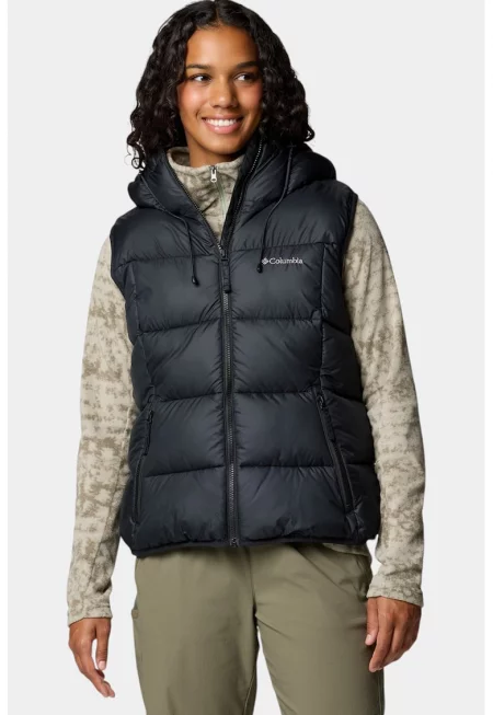 Капитониран елек Pike Lake II с качулка - Въглен сиво