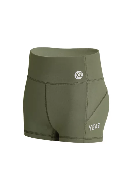 Къс фитнес клин Xoxo 29057 с висока талия - Зелен