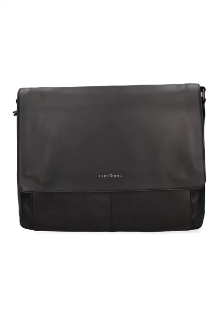 Кожена чанта - Черен