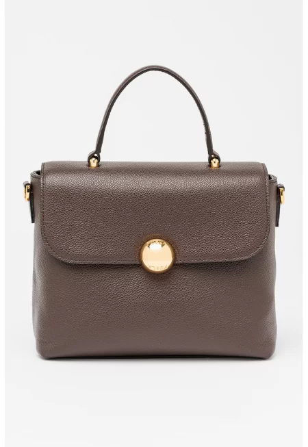 Кожена чанта през рамо Moonlight с фиксирана дръжка