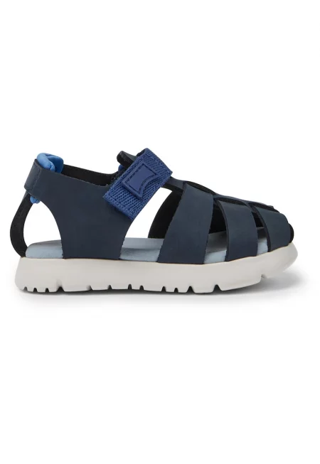 Кожени сандали Oruga 737 Fisherman - Морскосин