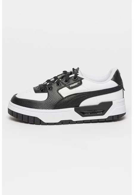 Кожени спортни обувки Cali Dream - Черен/Бял