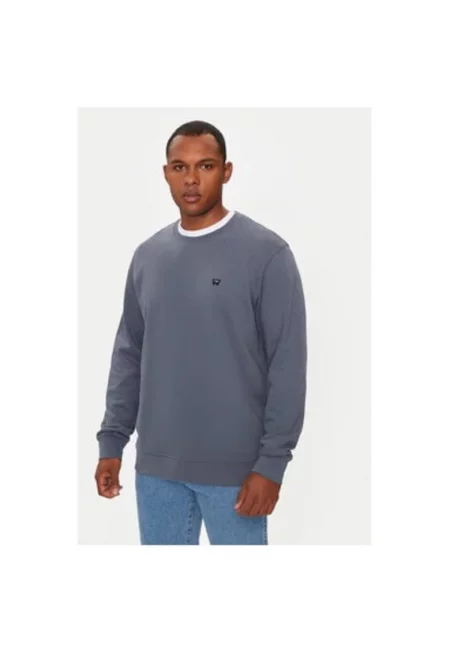 Мъжка блуза -  304281631 - Памук - Син - Син