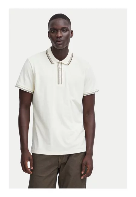 Мъжка тениска -  540456 - Екрю - Памук