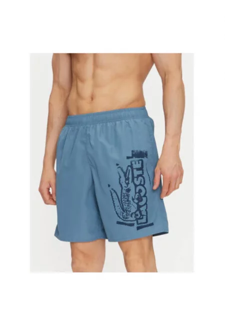 Мъжки бански шорти  MH9135 - рециклиран полиестер - син - Син
