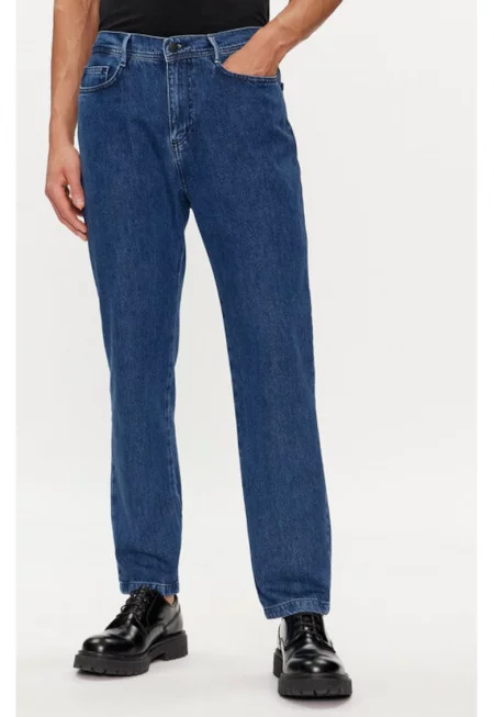 Мъжки дънки -  303812195 - Памук/Лиосел - 34 US - Сини