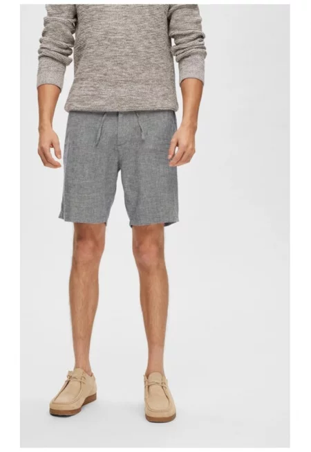 Мъжки панталон -  42982 - Памук - Сив