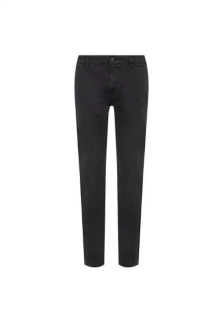 Мъжки панталони - 206435248 - Памук - Черен