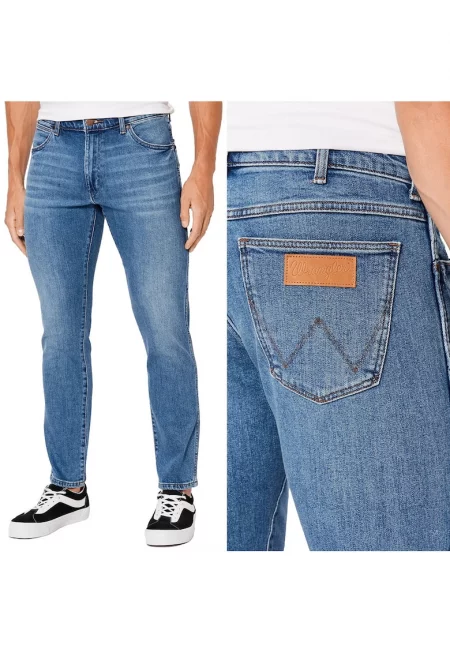 мъжки Wrangler  812 Slim Tapered - син - L36 - Син