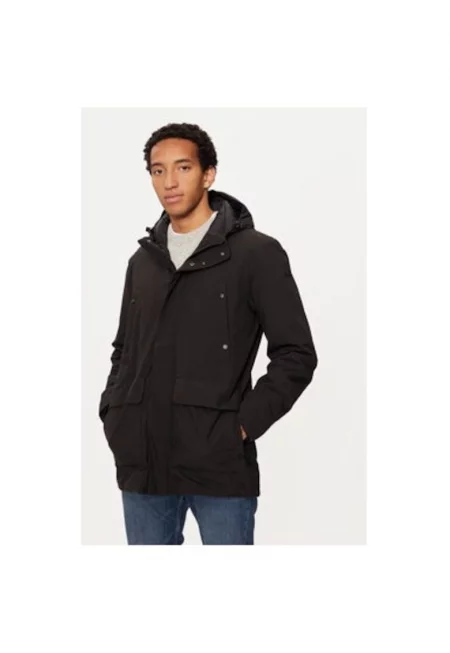 Мъжко яке -  304332593 - Полиестер - Черно - Черен