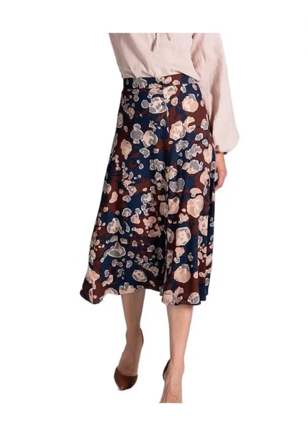 Многоцветна пола  100% вискоза - SM